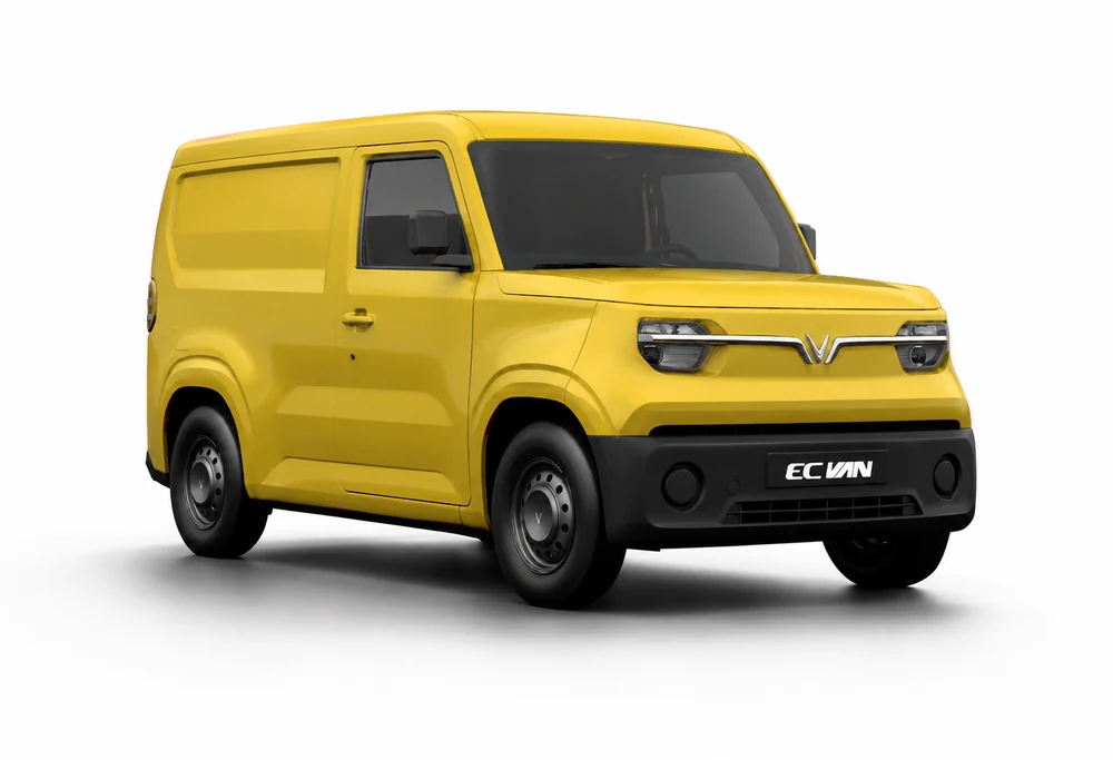 VinFast EC Van Màu Vàng - ảnh ngoại thất 2