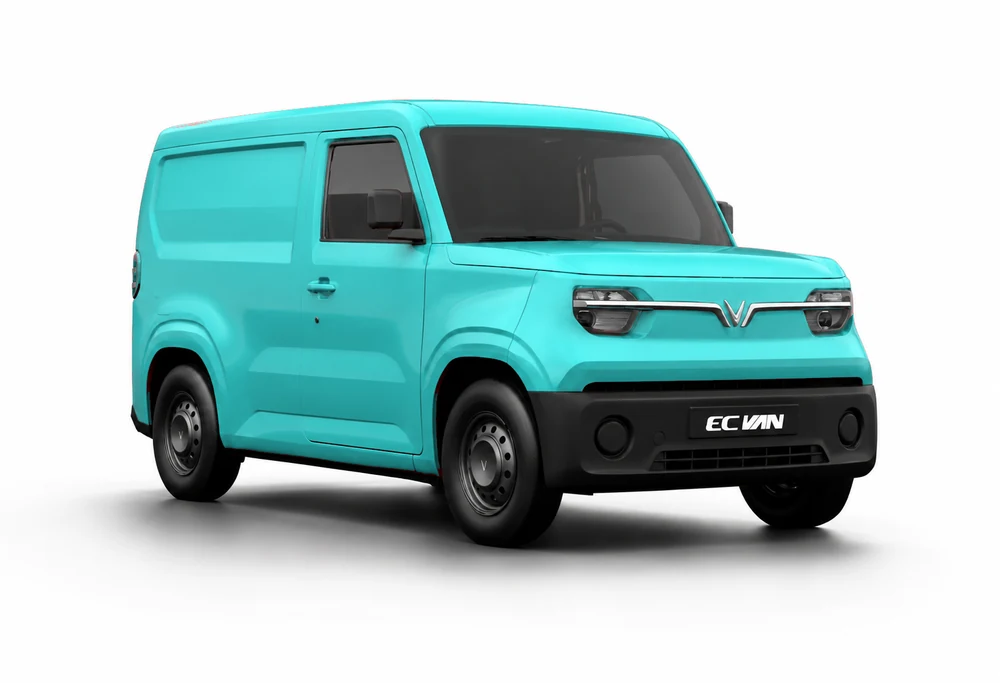 VinFast EC Van Màu Xanh Dương - ảnh ngoại thất 2