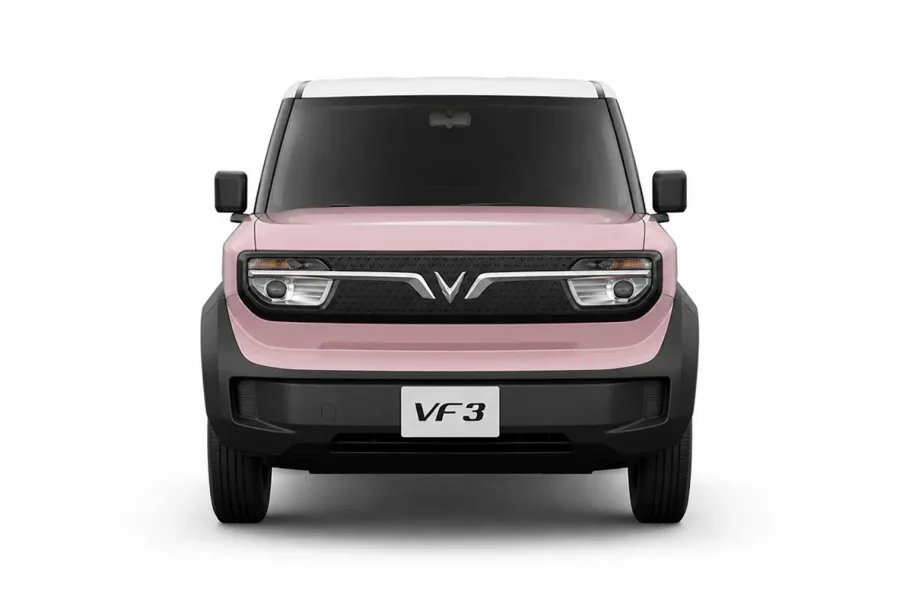 VinFast VF 3 Màu Hồng Phấn - ảnh ngoại thất 4