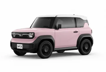 VinFast VF 3 Màu Hồng Phấn
