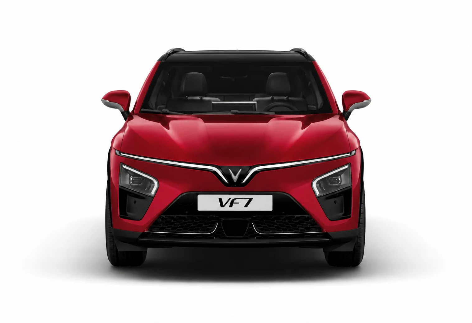 VinFast VF 7 Màu Đỏ - ảnh ngoại thất 3