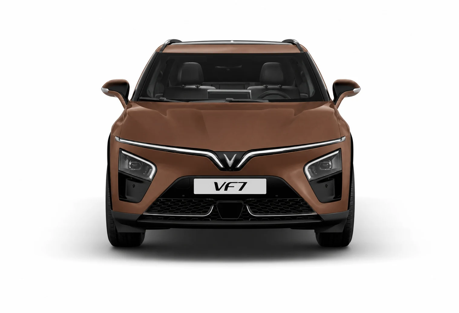 VinFast VF 7 Màu Nâu - ảnh ngoại thất 3