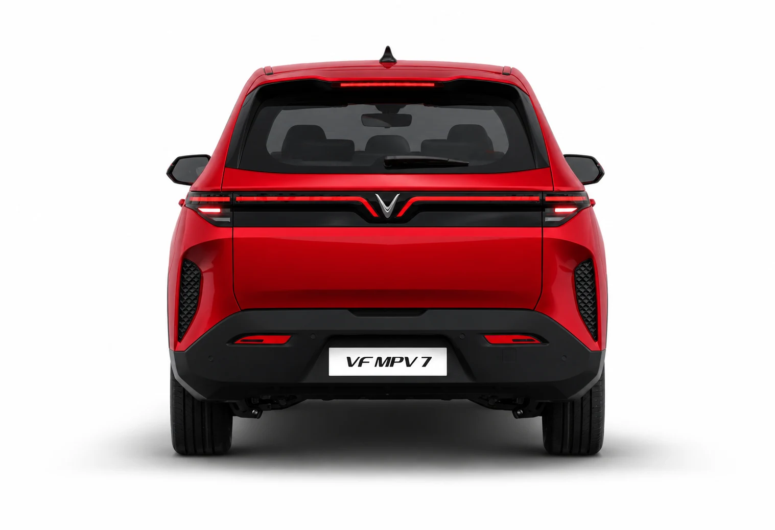 VinFast VF MPV 7 Màu Đỏ - ảnh ngoại thất 5